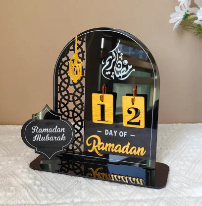 Stereo Acrylic Countdown Decoration