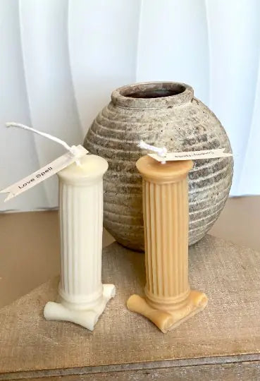 Roman Column Pillar Candle