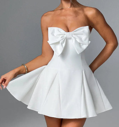 Bowknot Top Tub Dress