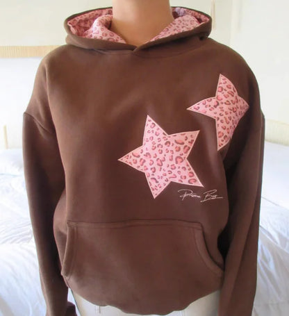 Leopard Star Hoodie