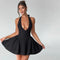 V-Neck Halter Dress