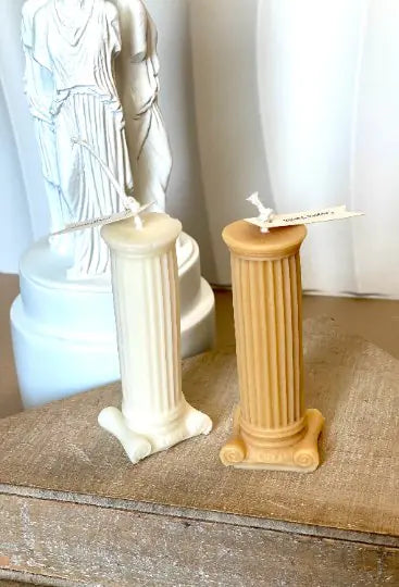 Roman Column Pillar Candle